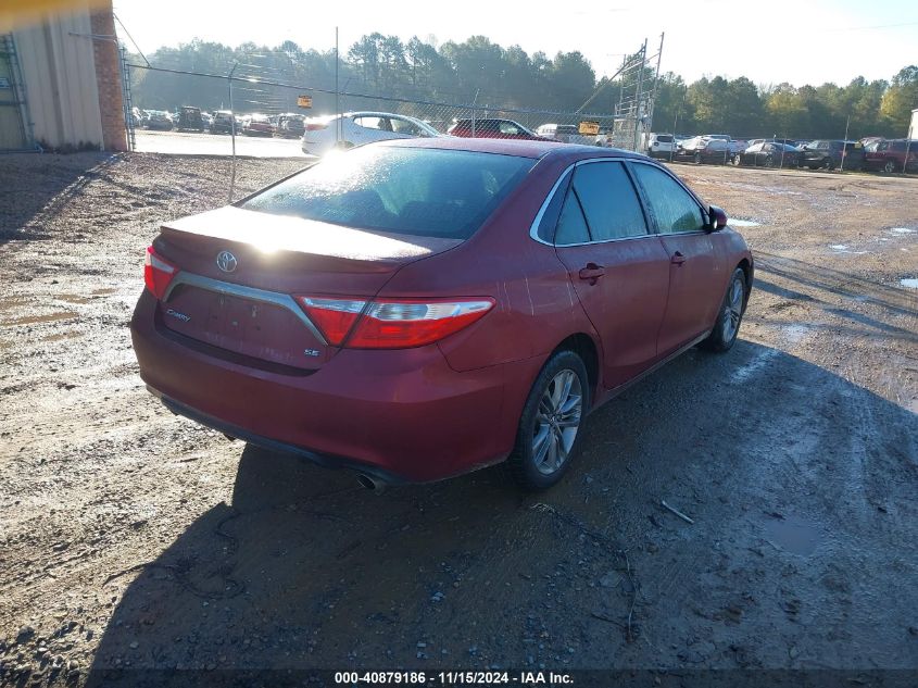 VIN 4T1BF1FK8GU598813 2016 Toyota Camry, SE no.4