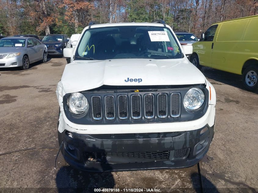 2017 Jeep Renegade Latitude 4X4 VIN: ZACCJBBB9HPG27743 Lot: 40879188