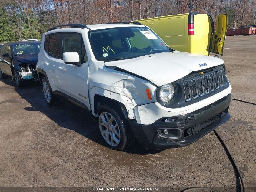 2017 Jeep Renegade Latitude 4X4 VIN: ZACCJBBB9HPG27743 Lot: 40879188