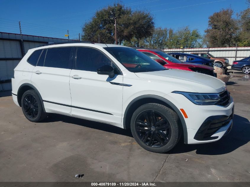 2022 Volkswagen Tiguan 2.0T Se R-Line Black VIN: 3VVCB7AX3NM039943 Lot: 40879189