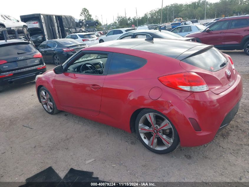 2016 Hyundai Veloster VIN: KMHTC6AD7GU262993 Lot: 40879224