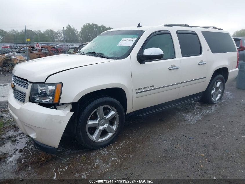 2014 Chevrolet Suburban 1500 Ltz VIN: 1GNSCKE0XER130852 Lot: 40879241