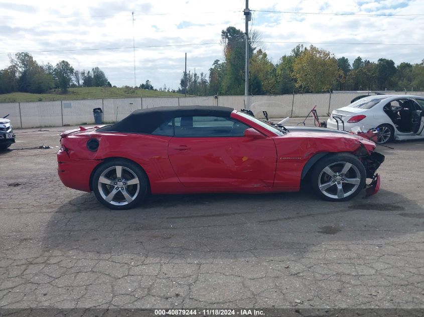 2013 Chevrolet Camaro Lt VIN: 2G1FB3D37D9115841 Lot: 40879244