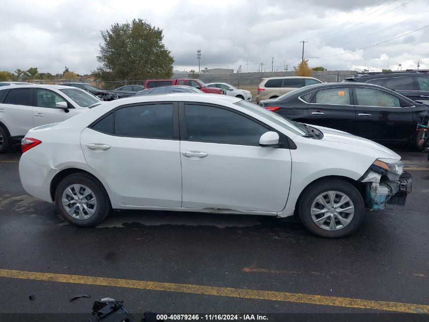 2016 Toyota Corolla L VIN: 2T1BURHE1GC733143 Lot: 40879246