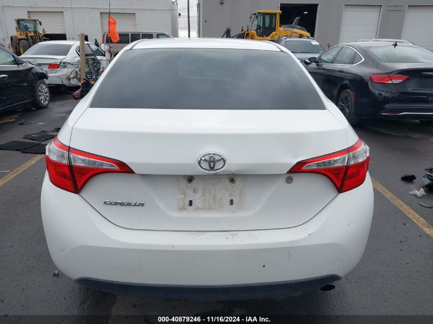 2016 Toyota Corolla L VIN: 2T1BURHE1GC733143 Lot: 40879246