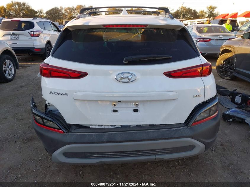 2023 Hyundai Kona Sel VIN: KM8K6CAB2PU043858 Lot: 40879251