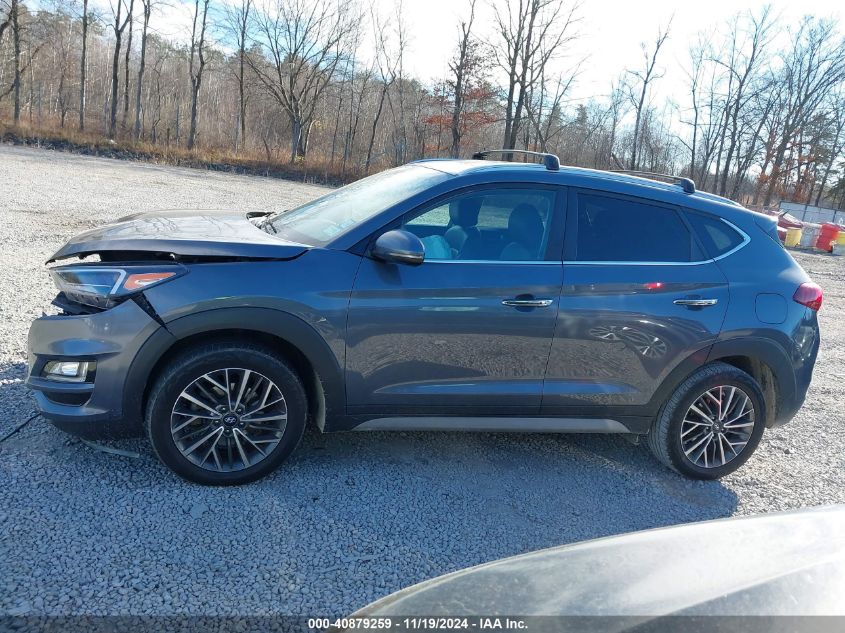 2021 Hyundai Tucson Limited VIN: KM8J3CALXMU391206 Lot: 40879259