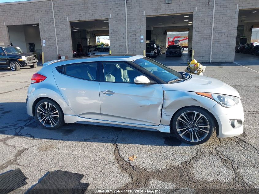 2016 Hyundai Veloster Turbo VIN: KMHTC6AE8GU295915 Lot: 40879266