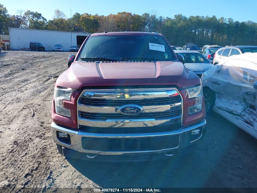 2017 Ford F-150 Lariat VIN: 1FTEW1EG4HKC18023 Lot: 40879274