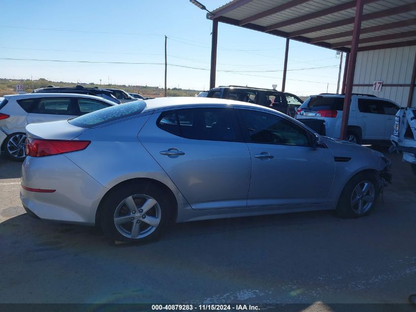 2015 Kia Optima Lx VIN: 5XXGM4A72FG395571 Lot: 40879283