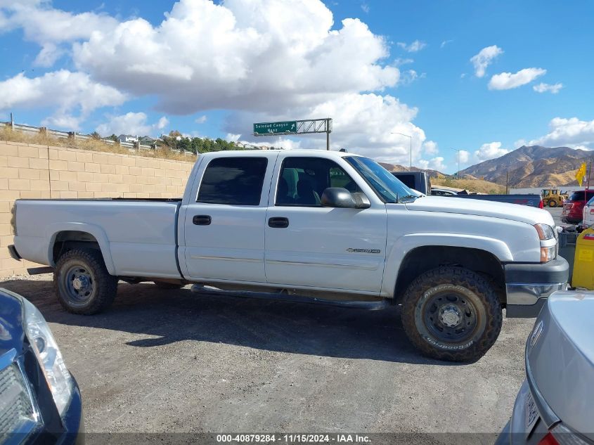 2005 Chevrolet Silverado 2500Hd Ls VIN: 1GCHK23G45F968513 Lot: 40879284