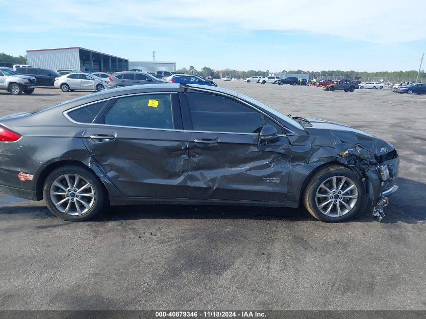 2018 Ford Fusion Se Phev VIN: 3FA6P0PUXJR145214 Lot: 40879346