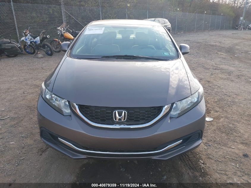 2013 Honda Civic Lx VIN: 19XFB2F55DE272785 Lot: 40879359