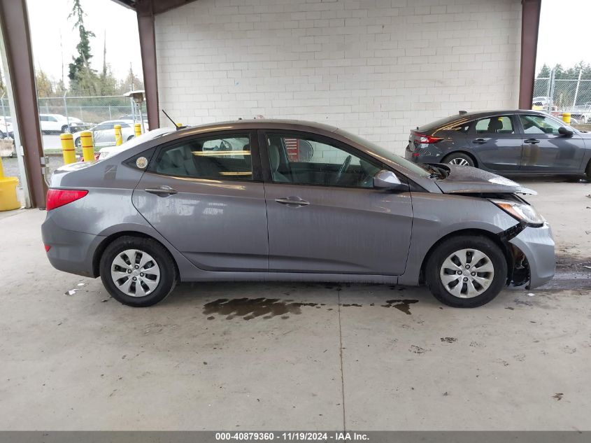 2017 Hyundai Accent Se VIN: KMHCT4AE2HU193760 Lot: 40879360