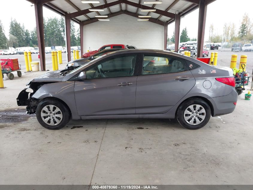 2017 Hyundai Accent Se VIN: KMHCT4AE2HU193760 Lot: 40879360