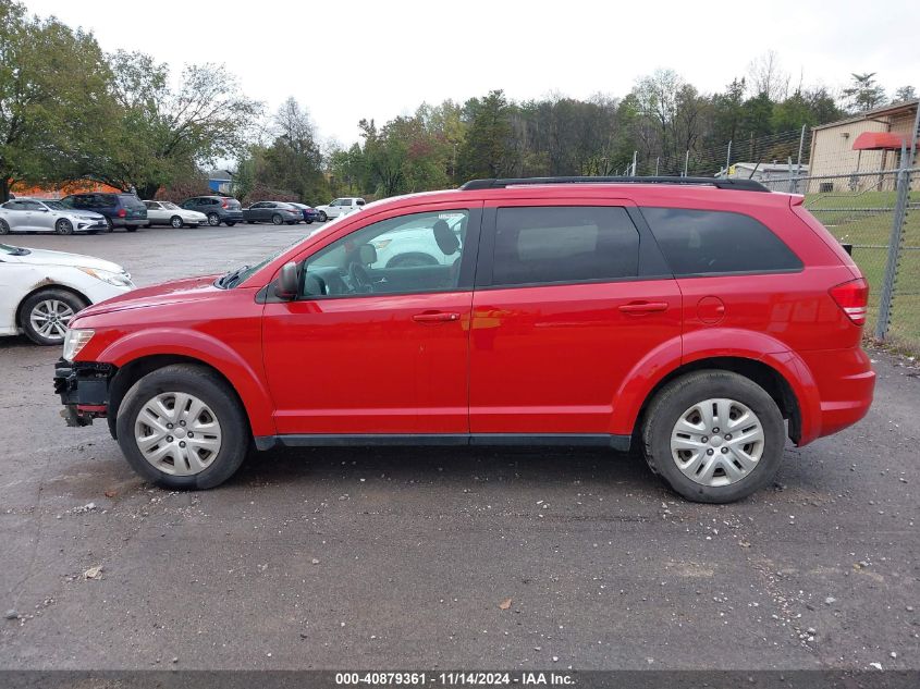 2017 Dodge Journey Se VIN: 3C4PDCAB3HT559299 Lot: 40879361