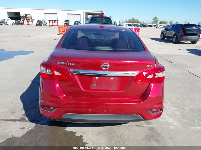 2016 Nissan Sentra Sv VIN: 3N1AB7AP6GY317352 Lot: 40879398