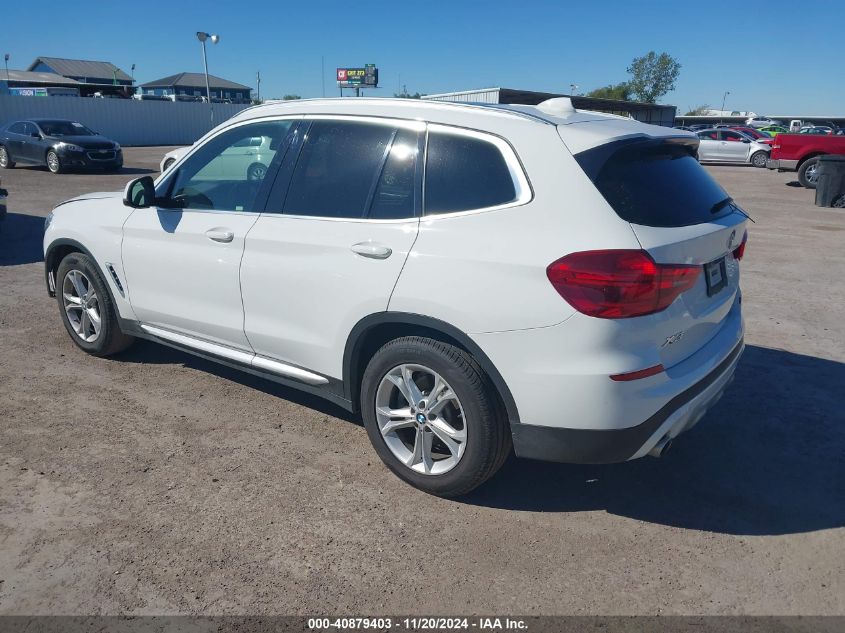 VIN 5UXTR7C53KLF25074 2019 BMW X3, Sdrive30I no.3