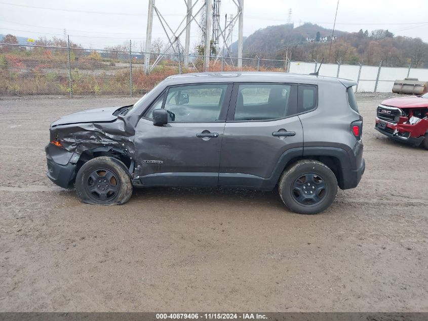 2018 Jeep Renegade Sport 4X4 VIN: ZACCJBAB9JPJ43544 Lot: 40879406