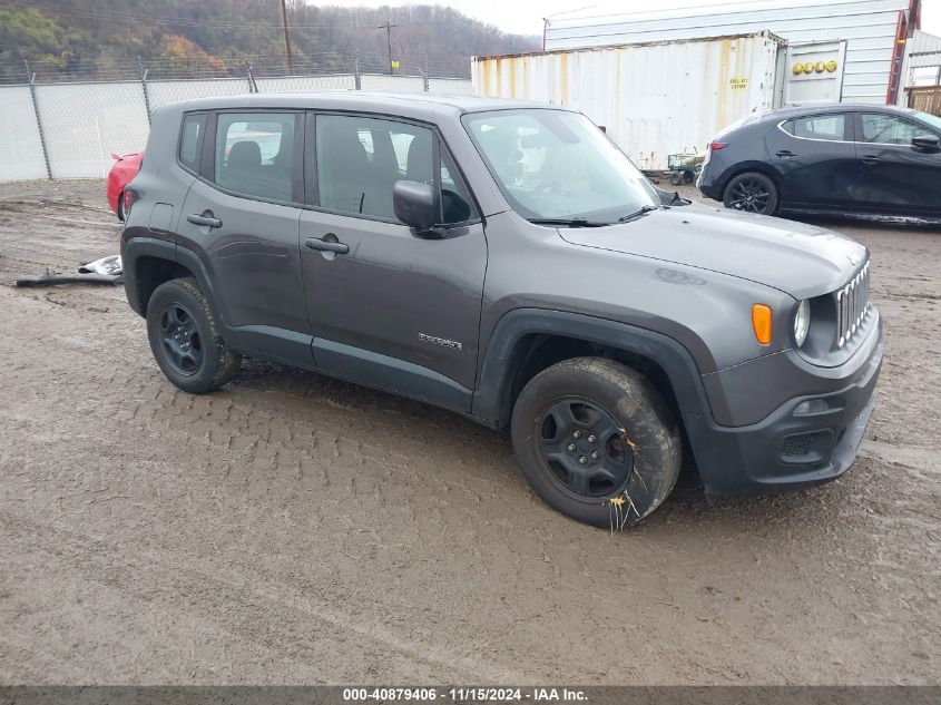 2018 Jeep Renegade Sport 4X4 VIN: ZACCJBAB9JPJ43544 Lot: 40879406