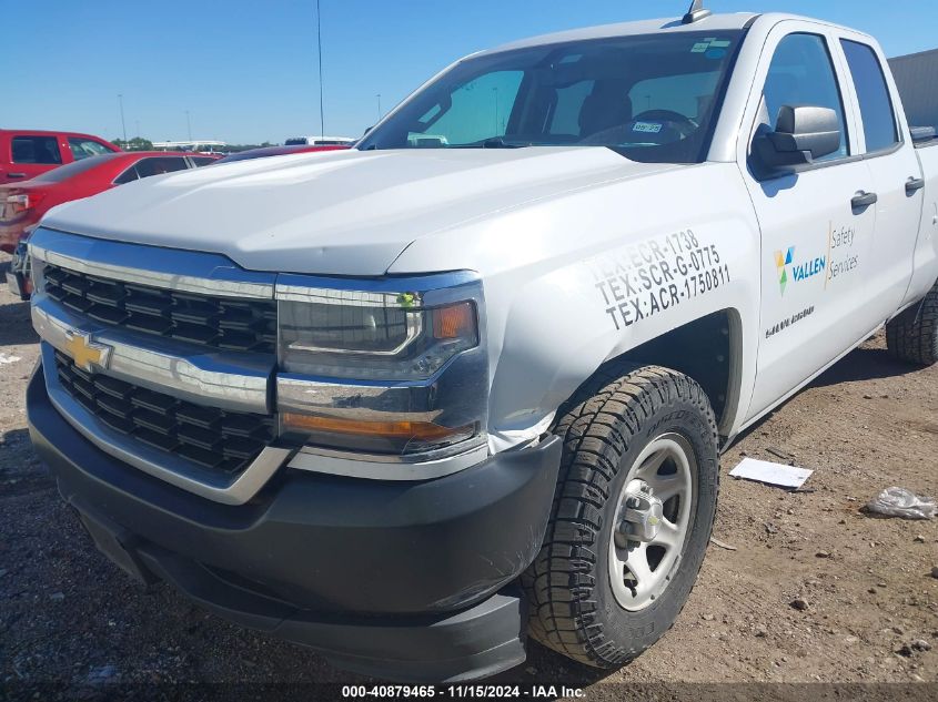 2018 Chevrolet Silverado 1500 Wt VIN: 1GCRCNEC6JZ250547 Lot: 40879465