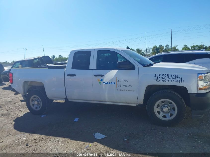 2018 Chevrolet Silverado 1500 Wt VIN: 1GCRCNEC6JZ250547 Lot: 40879465