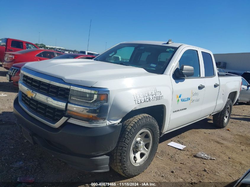 2018 Chevrolet Silverado 1500 Wt VIN: 1GCRCNEC6JZ250547 Lot: 40879465