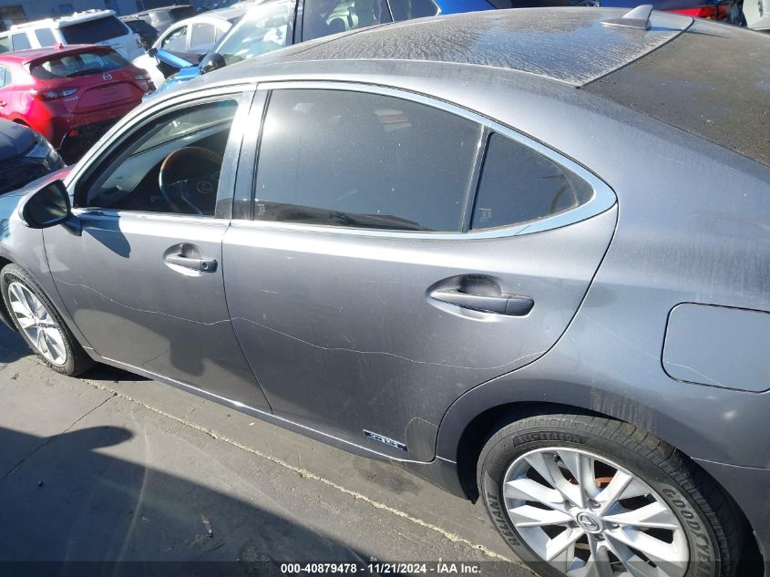 2013 Lexus Es 300H VIN: JTHBW1GG6D2020827 Lot: 40879478