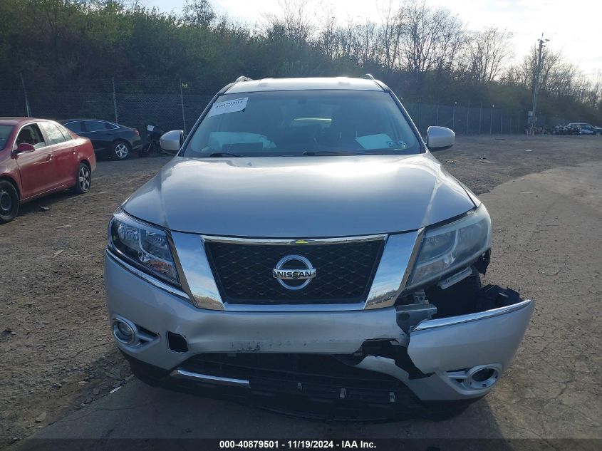 2016 Nissan Pathfinder Sv VIN: 5N1AR2MM8GC621736 Lot: 40879501