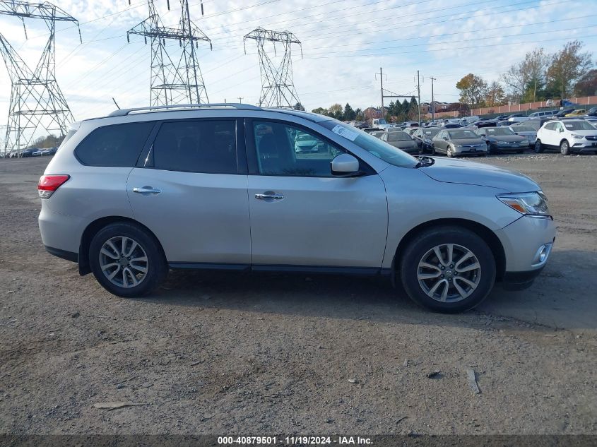 2016 Nissan Pathfinder Sv VIN: 5N1AR2MM8GC621736 Lot: 40879501