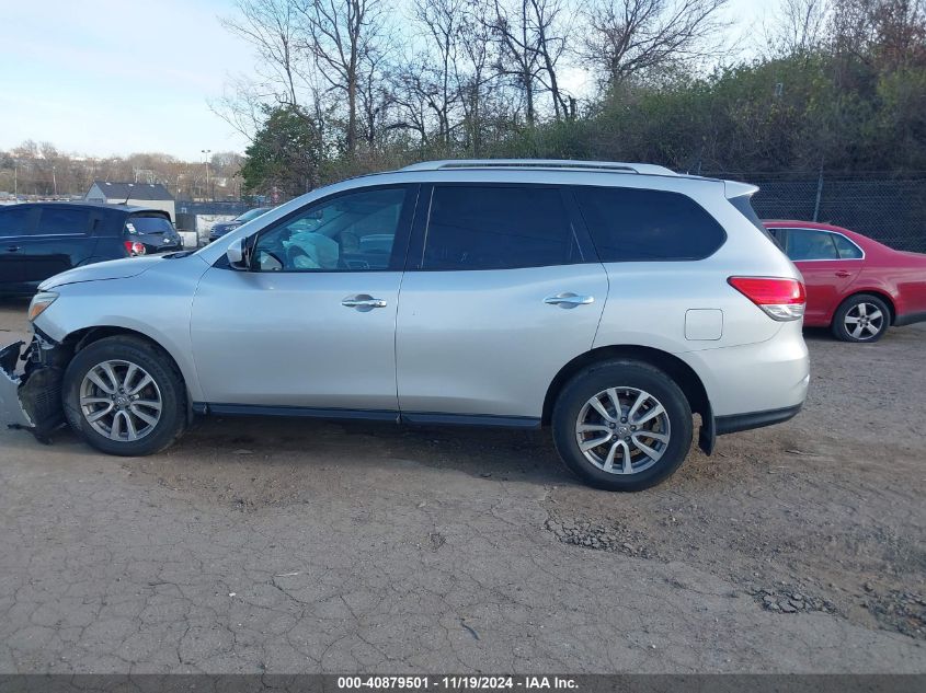 2016 Nissan Pathfinder Sv VIN: 5N1AR2MM8GC621736 Lot: 40879501