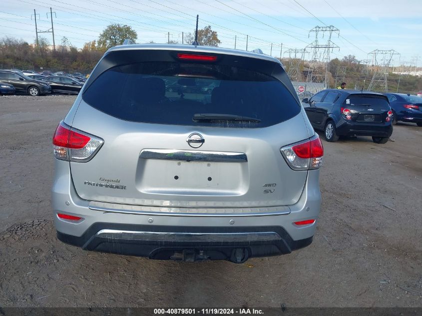 2016 Nissan Pathfinder Sv VIN: 5N1AR2MM8GC621736 Lot: 40879501