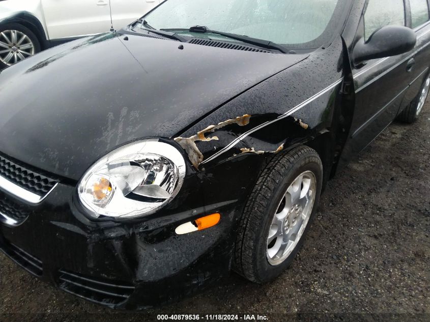 2005 Dodge Neon Sxt VIN: 1B3ES56C15D105100 Lot: 40879536