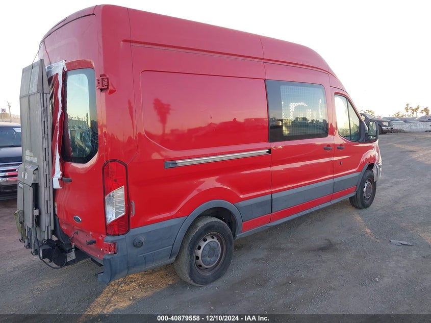 Vin: 1ftyr2xm9gka18668, lot: 41369221, ford transit-250 20164