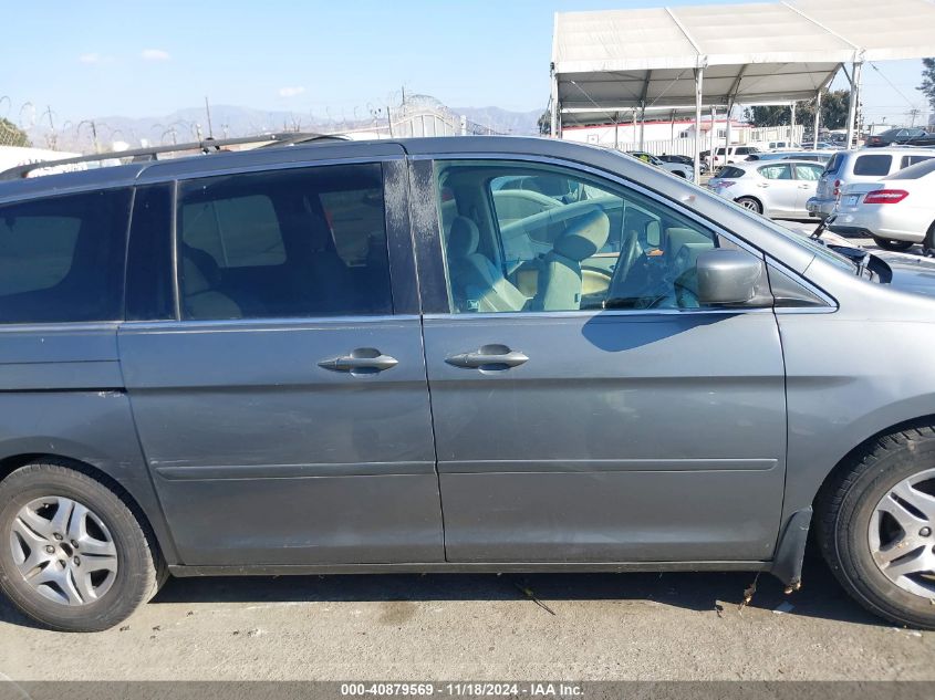 2007 Honda Odyssey Ex VIN: 5FNRL38497B424067 Lot: 40879569