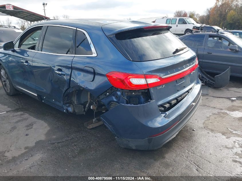 2018 Lincoln Mkx Reserve VIN: 2LMPJ8LP0JBL11866 Lot: 40879586