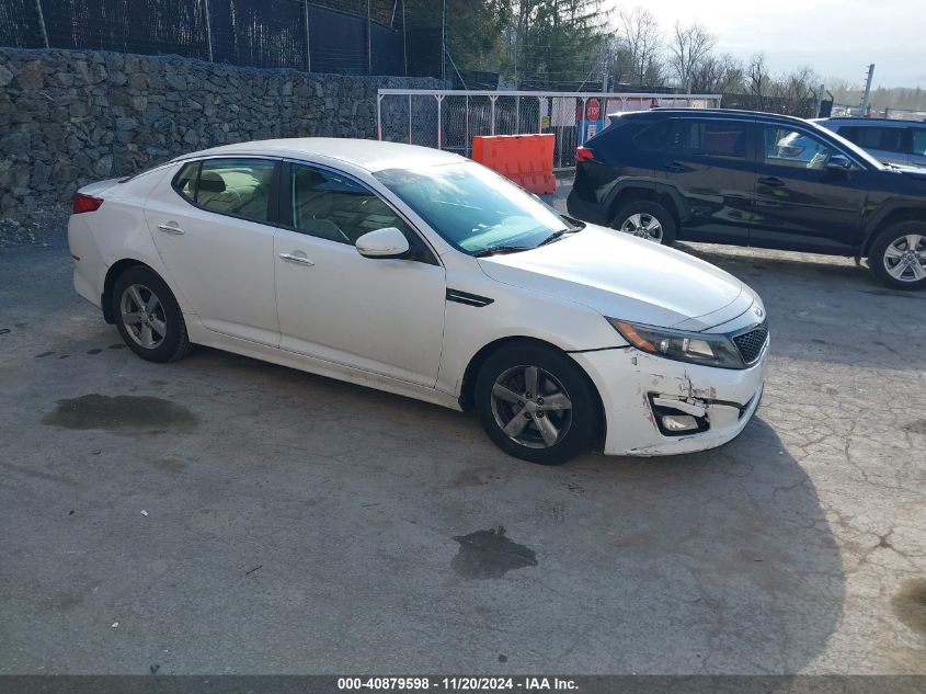 VIN 5XXGM4A75EG280414 2014 KIA Optima, LX no.1