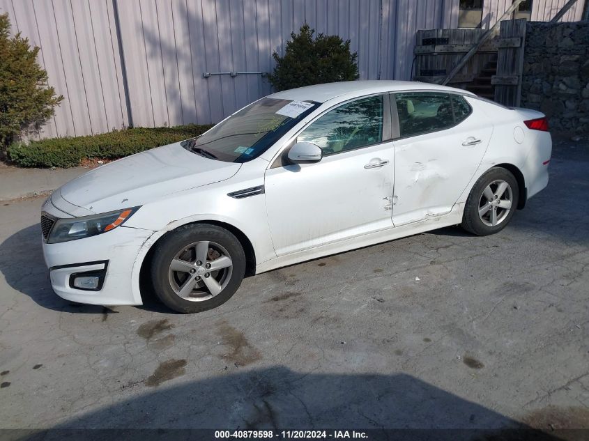 VIN 5XXGM4A75EG280414 2014 KIA Optima, LX no.2