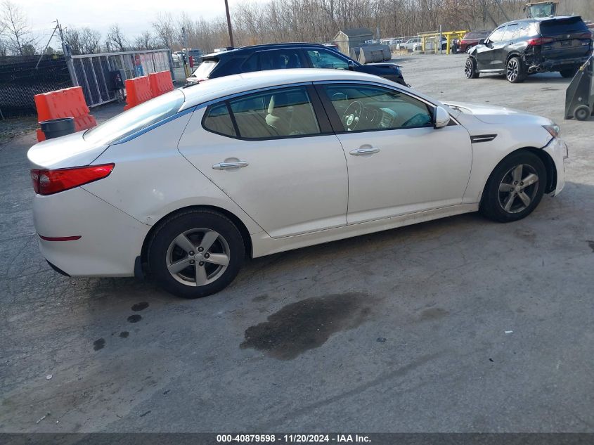 VIN 5XXGM4A75EG280414 2014 KIA Optima, LX no.4