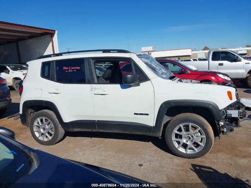 2022 Jeep Renegade Latitude 4X4 VIN: ZACNJDB16NPN45313 Lot: 40879604