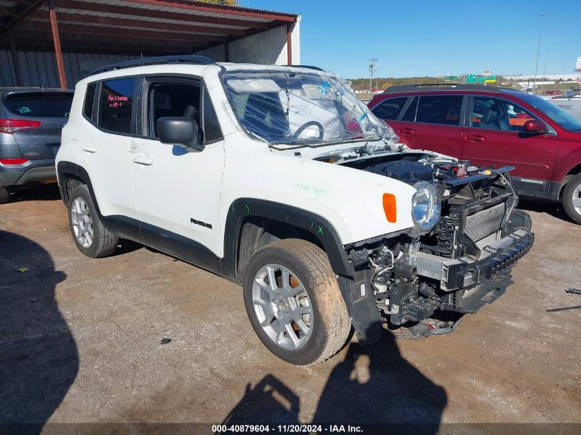 2022 Jeep Renegade Latitude 4X4 VIN: ZACNJDB16NPN45313 Lot: 40879604