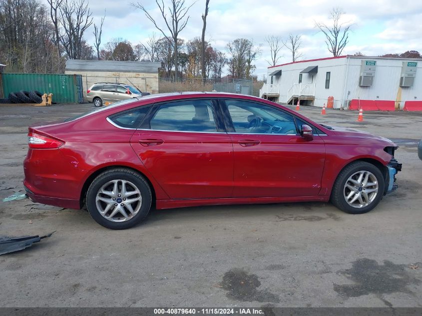 2014 Ford Fusion Se VIN: 3FA6P0HD8ER350809 Lot: 40879640