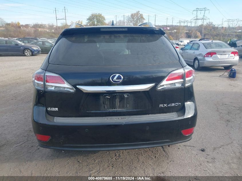 2015 Lexus Rx 450H VIN: 2T2BC1BA6FC007637 Lot: 40879685