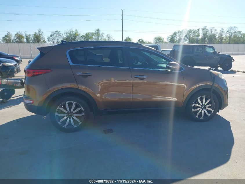 2018 Kia Sportage Ex VIN: KNDPN3AC6J7385972 Lot: 40879692