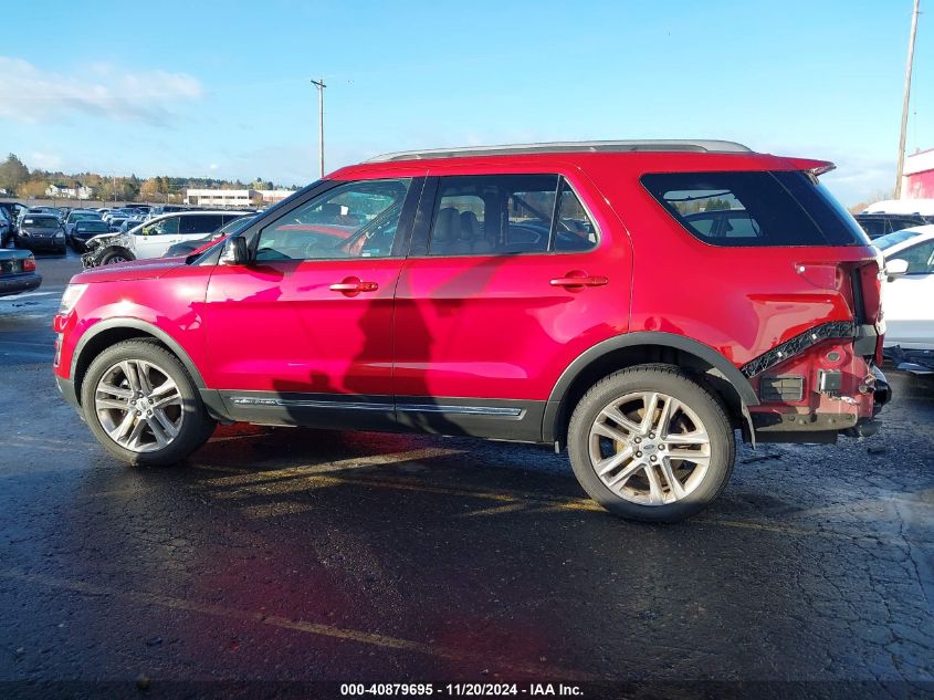 2017 Ford Explorer Xlt VIN: 1FM5K8D84HGC56090 Lot: 40879695