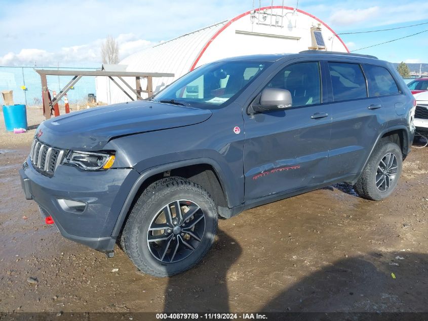 2017 Jeep Grand Cherokee Trailhawk 4X4 VIN: 1C4RJFLG9HC925242 Lot: 40879789