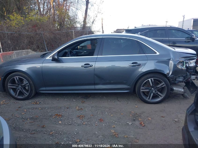 2017 Audi A4 2.0T Premium VIN: WAUFNAF4XHN057670 Lot: 40879833