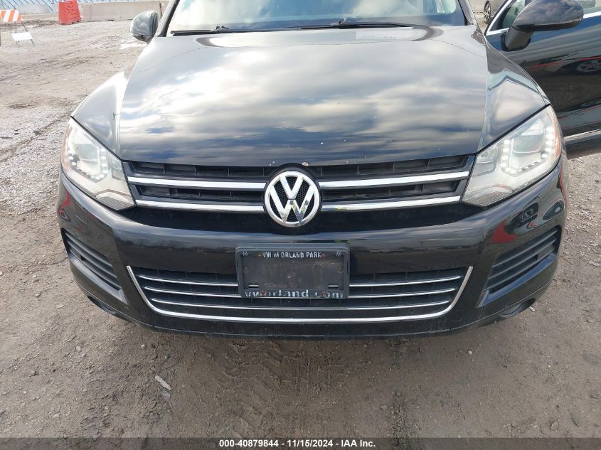 2012 Volkswagen Touareg Vr6 Lux VIN: WVGFF9BP9CD003463 Lot: 40879844