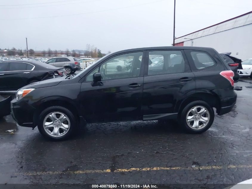 2014 Subaru Forester 2.5I VIN: JF2SJAAC0EH429377 Lot: 40879860