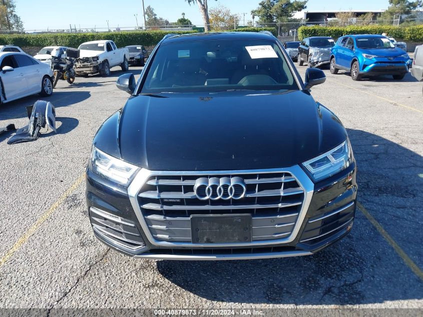 2019 Audi Q5 45 Premium VIN: WA1BNAFY8K2101947 Lot: 40879873